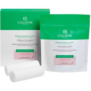 Collistar Lichaamsverzorging Special Perfect Body Reshaping Draining Wraps 2x voorgedrenkte, gebruiksklare, wasbare doekjes die tot 10 keer hergebruikt kunnen worden + 1x navulzakje van 100 ml van de verstevigende en liftende oplossing + 1x hersluitbaar zakje