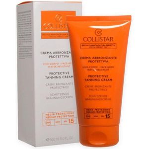 Collistar Protective Tanning Cream Zonnebrandcrème - SPF 15 - Voor gezicht en lichaam - 150 ml
