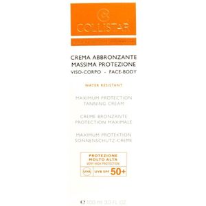 Collistar - Maximum Protection Tanning Cream - SPF 50 - 100 ml