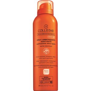 Collistar Moisturizing Tanning Spray Zonnebrandcreme - SPF 10 - 200 ml