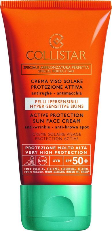 Collistar - Active Protection - Zonnegezichtscrème - SPF50+ - 50 ml