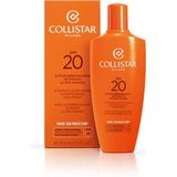 Collistar intensive, ultraschnelle Superbräunungsbehandlung mit LSF 20, Gesichts- und Körperbräunungsbeschleunigercreme, mit Vitamin E und Pflanzenölen, für alle Hauttypen, 200 ml