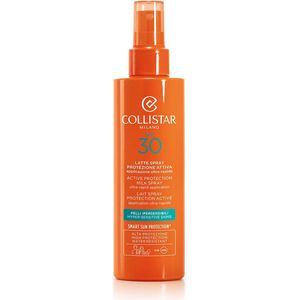 Collistar Sun Care Active Protection Milk Spray Ultra-Rapid Application Spf 30 Zonnemelk 200 ml