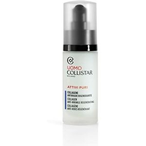 Collistar Linea Uomo Collagen Anti-Wrinkle Regenerating Anti-Rimpel en Hydraterende Serum met Collageen 30 ml