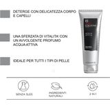 Collistar - Acqua Attiva - Shower Shampoo - 250 ml - Transparante Gelformule