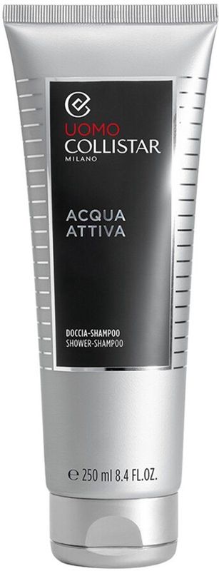 Collistar - Acqua Attiva - Shower Shampoo - 250 ml - Transparante Gelformule