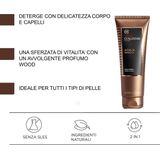 Collistar Man Acqua Wood - Shower Shampoo - 250ml - Bamboe-Extract