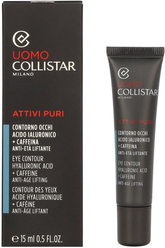 Collistar - Attivi Puri Oogserum - 15 ml - Hyaluronzuur - Cafeïne