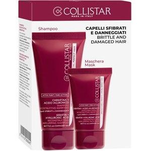 Collistar Haarverzorging Volume and Vitality Travel Hair Kit Pure Actives Reconstructing Replenishing Shampoo 100 ml + Reconstructing Replenishing Mask 50 ml