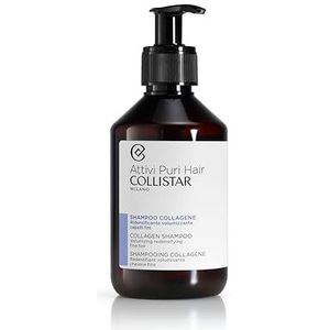 Collistar Actif Puri Hair Collageen Shampoo, Volumegevend, fijn haar, zonder lichaam, 250 ml