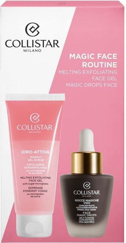 Collistar - Sun Tan Magic Face Routine Set - Zelfbruiners - 100ml en 30ml