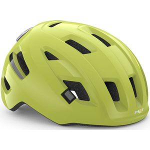 MET E-Mob Fietshelm Mannen & Vrouwen - Fietshelm E Bike Volwassenen - Maat M (56-58cm) - NTA8776 - Lime