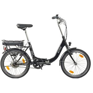 LLobe E-Bike "Elektro Faltrad 20" Pure schwarz", Heckmotor 250 W
