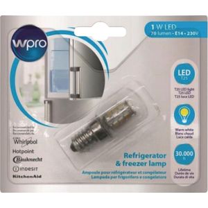 Whirlpool 484000008964 Koelkastlamp E14 1 W Origineel Onderdeelnummer