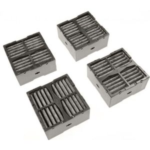 Whirlpool - Koolstoffilter - 4 Stuks - Voor Afzuigkap