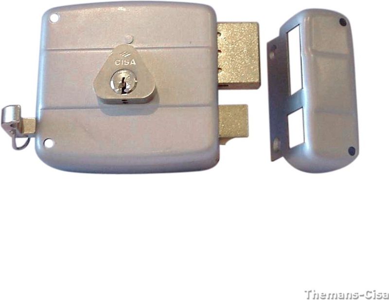 CISA - CISA-slot - Aluminiumgrijs - Gepoedercoat Staal - Tag-stop-functie