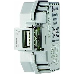 eMachines 82884 voeding 1x USB 1,2A incl. Keystone wit