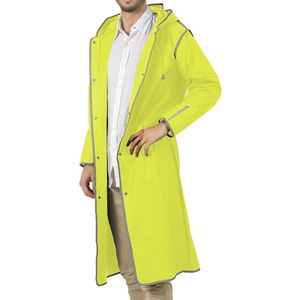 Neon gele City Trench regenjas van Perletti S