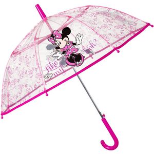 Minnie Mouse transparante koepel paraplu