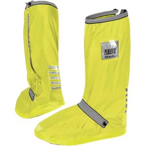 Neon gele hoge regenoverschoenen (Shoe Cover) van Perletti M