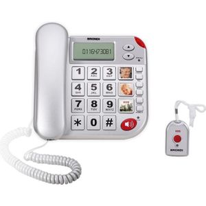 Brondi Super Bravo Plus, Telefoon, Zilver