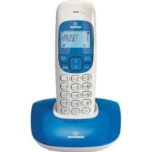 Brondi Nice DECT-telefoon Nummerherkenning Blauw, Wit