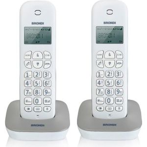 Brondi Gala Twin, Telefoon, Wit