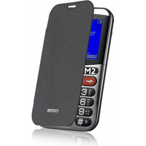 Brondi Amico Chic (Zilver, 2.40"", Dubbele SIM, 2G), Smartphone, Zilver