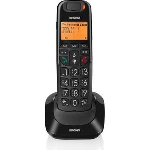 Brondi Bravo Bright, Telefoon, Zwart