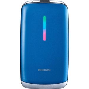 Brondi CONTENDER (3"", 1.30 Mpx, 2G), Sleutel mobiele telefoon, Blauw