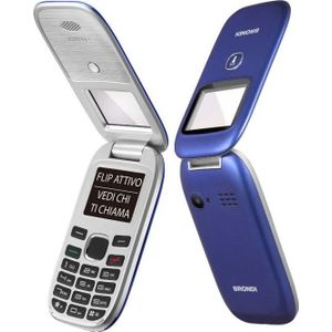 Brondi Venster+ (1.77", 1.30 Mpx, 2G), Sleutel mobiele telefoon, Blauw