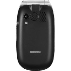 Brondi AMICO COMFORT (2.80"", 32 MB, 2G), Sleutel mobiele telefoon, Zwart