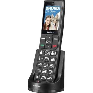 Brondi AMICO FIDATO (2.40"", 32 MB, 1.30 Mpx, 2G), Sleutel mobiele telefoon, Paars