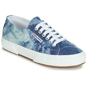 Superga  2750 TIE DYE DENIM  Sneakers  dames Blauw