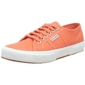 Superga 2750 Cotu Classic uniseks-volwassene Sneakers Lage sneakers, oranje perzik koraal, 35 EU