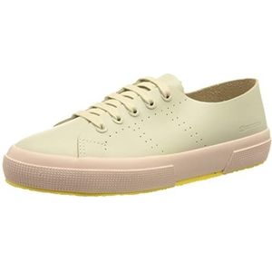 SUPERGA 2750 Morphing Mule Leather, Oxford Unisex, Ecru F Pink Skin, 36 EU