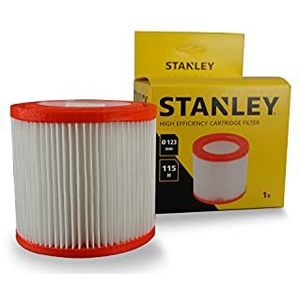 Stanley Filterpatroon met uitstekende efficiëntie voor vaste en vloeibare stofzuigers
