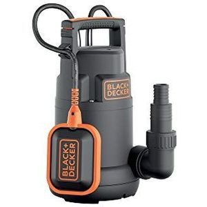 Black+Decker BXUP250PCE Dompelpomp voor grijs water (250 W, Max. debiet 6.000 l/u, Max. opvoerhoogte 6 m)