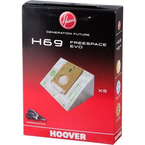 Hoover H69 Freespace EVO - Stofzuigerzak - 5 stuks