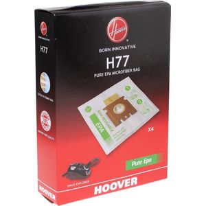 Hoover H77 micro-zak, 3 liter, staal, meerkleurig