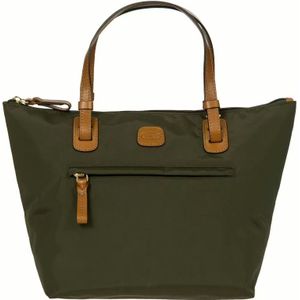 BRIC'S - Handtas - Olive - 95% Polyamide, 5% Leder