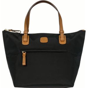 BRIC'S Handtas - Zwart - Polyamide en Leder - Met Extra Schoudertas