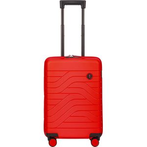 Bric's Handbagage harde koffer / Trolley / Reiskoffer - Ulisse - 55 cm - Rood