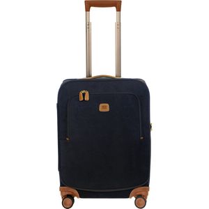 Bric&apos;s Life Trolley 55cm blue Zachte koffer