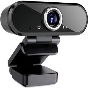 1080P HD mini-webcam met microfoon, USB-poortondersteuning for laptop-desktopcomputers, geschikt for realtime videoconferenties