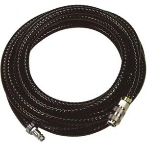 Stanley Luchtslang 20 Meter - Compressor Slang - Max. 10Bar - Europese Snelkoppeling - PVC - Zwart