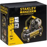 Stanley - HY 227/10/12 FMXCM0 - Compressor - 12 L - Oliegesmeerd - Draagbaar