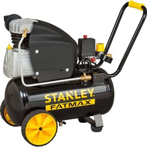 Stanley Compressor 251/10/24S FMXCM0062E - Luchtcompressor 10Bar - 24L - Anti-Slip Handvat - Zwart