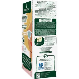 Herbatint Vegetal Color - Haarverf - Biologisch en vegan - Honey Blonde Power (blond) - 100 gram