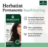 Herbatint 3N Donker Kastanje - Haarverf - Permanente vegan haarkleuring – 8 plantenextracten– 150 ml